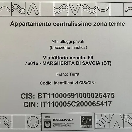 Centralissimo Zona Terme Margherita Di Savoia